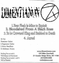 Dimentianon : Promo 2007 Dimentianon : Promo 2007